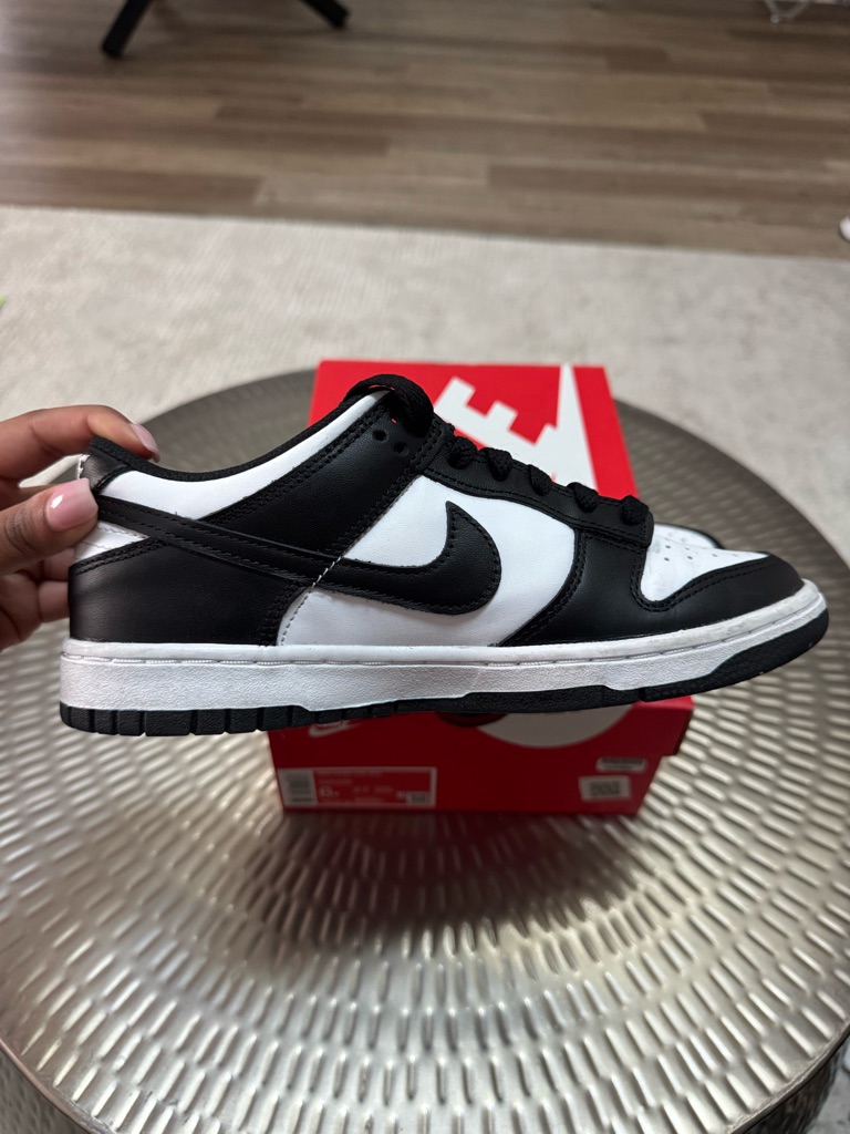 Nike Low Dunk Panda Black And White Sneakers